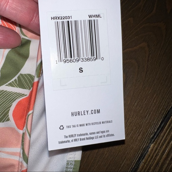 NWT! Hurley floral high waisted bikini - Picture 4 of 7